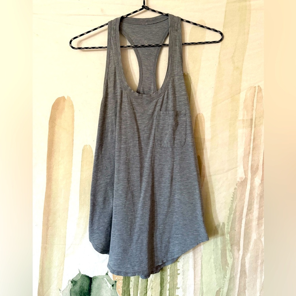 Women’s Racerback Tank With Pocket 🌵4